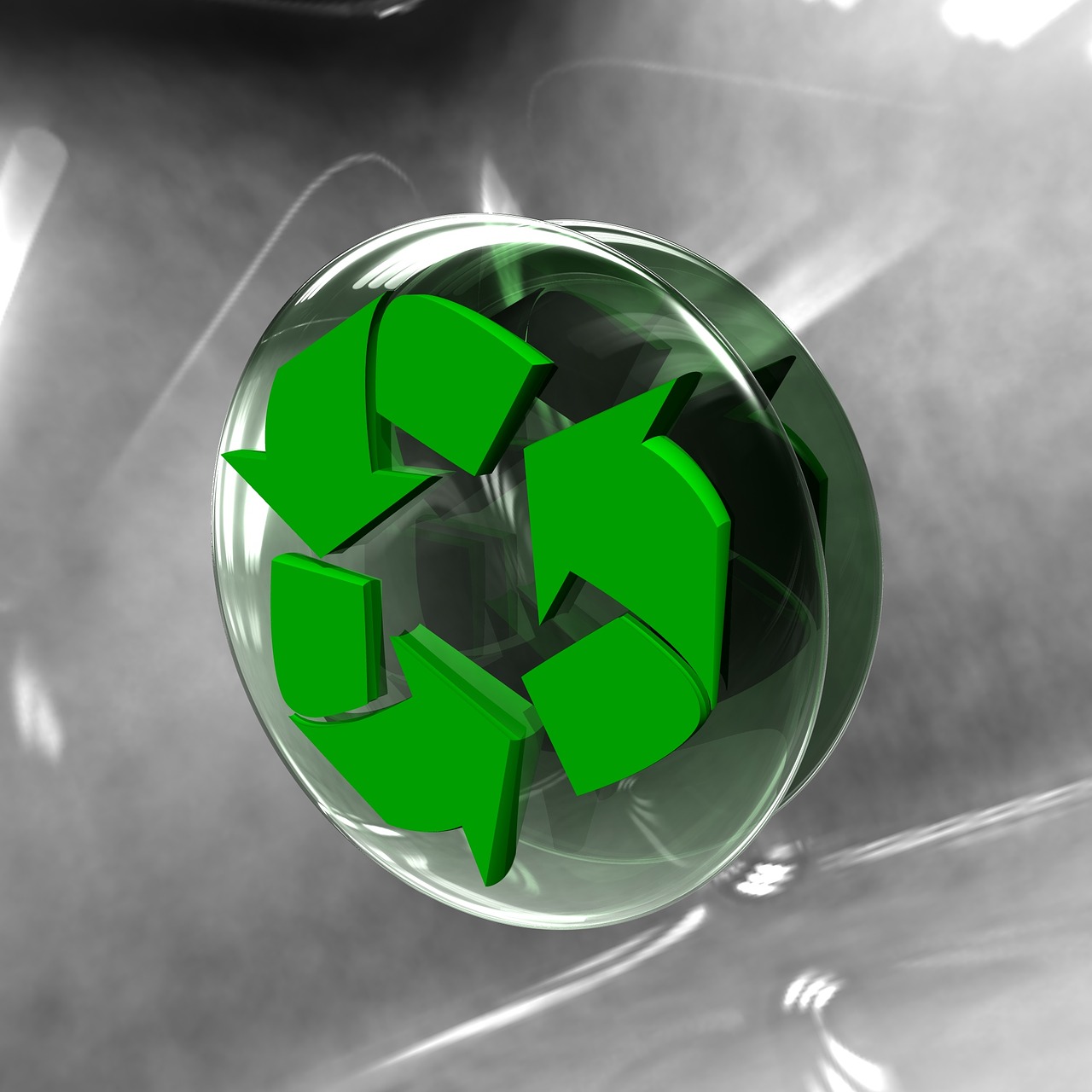 recycling arrows environmental protection free photo