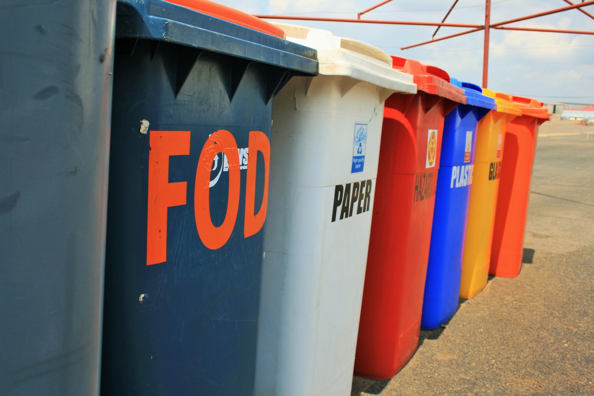 bins containers colour coded free photo