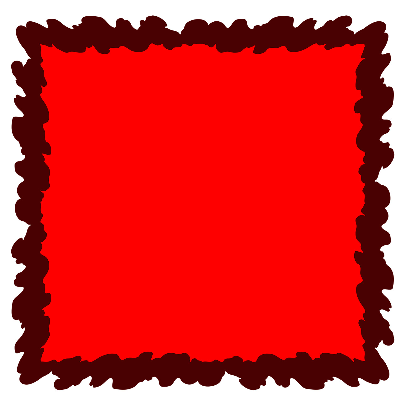 red frame background free photo