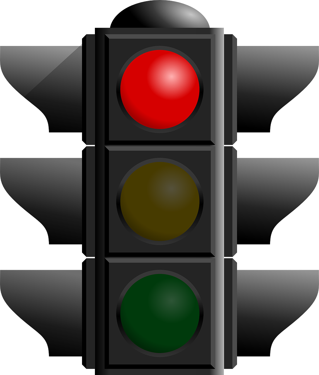 red light traffic light free photo