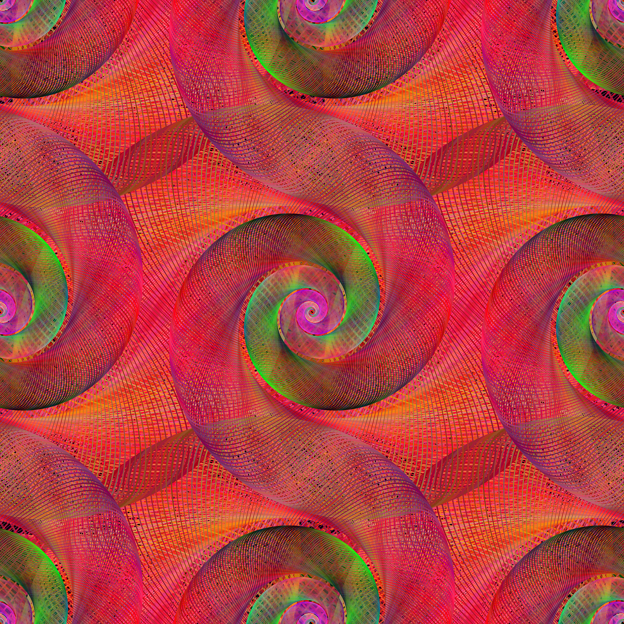 red spiral swirl free photo