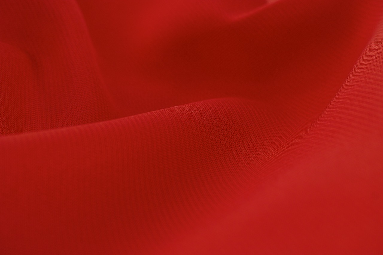 red colors fabric free photo