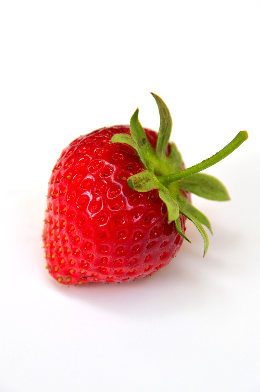 red  strawberry  mature free photo