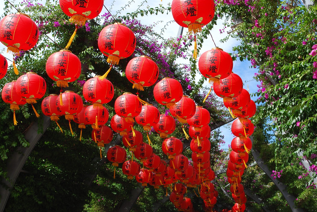 red lantern chinese free photo