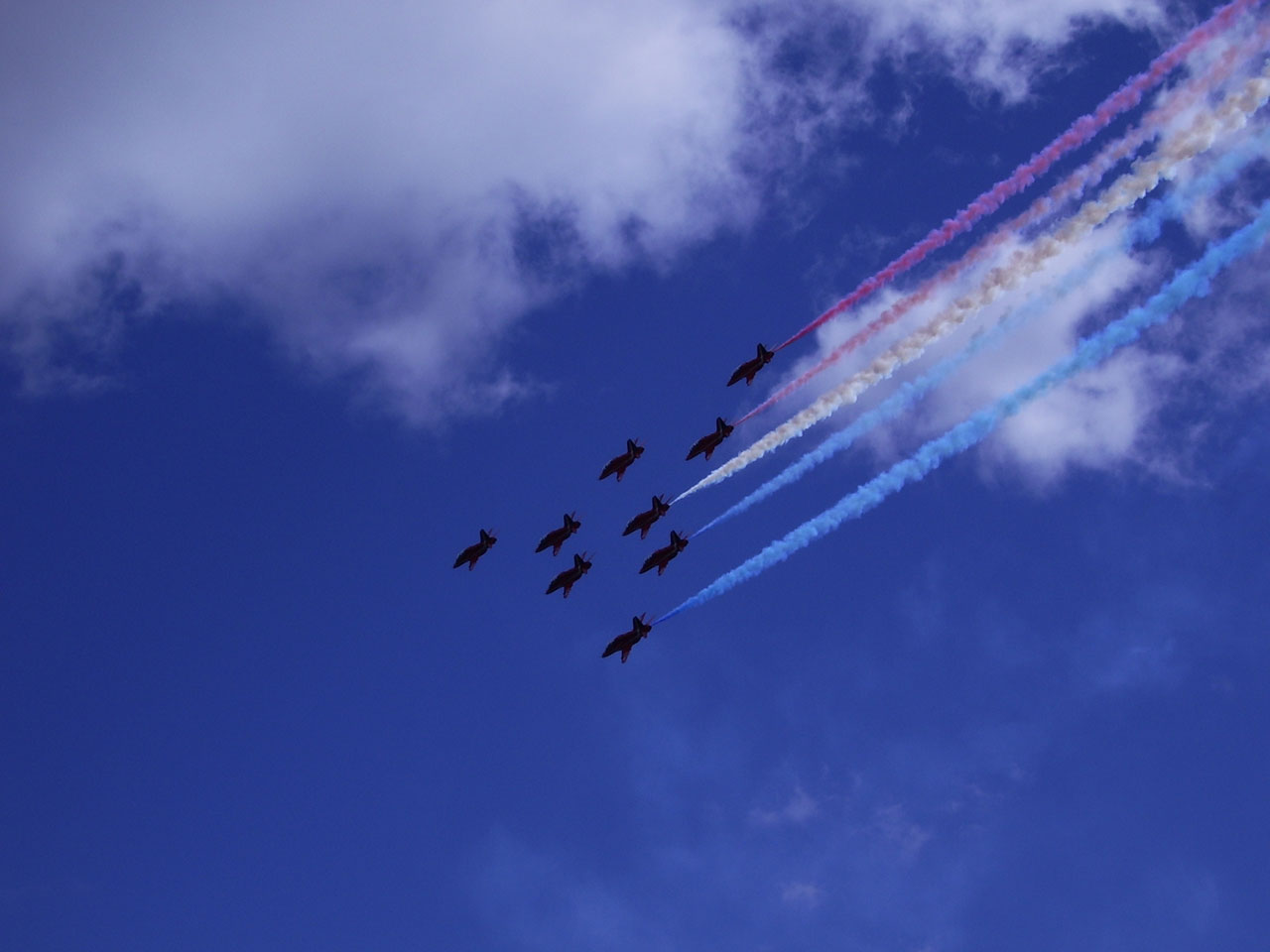 red arrows air free photo