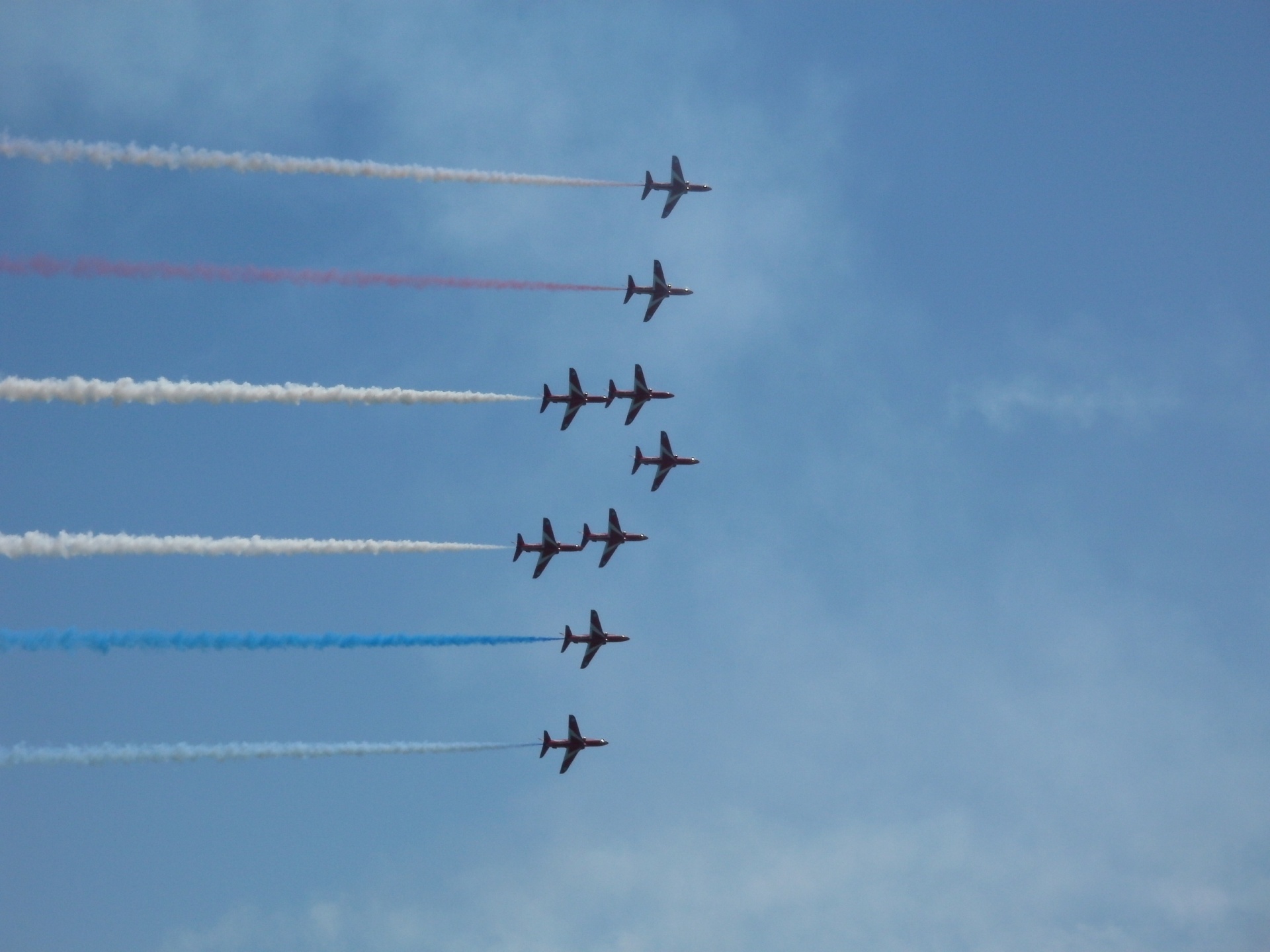 red arrows air show free photo