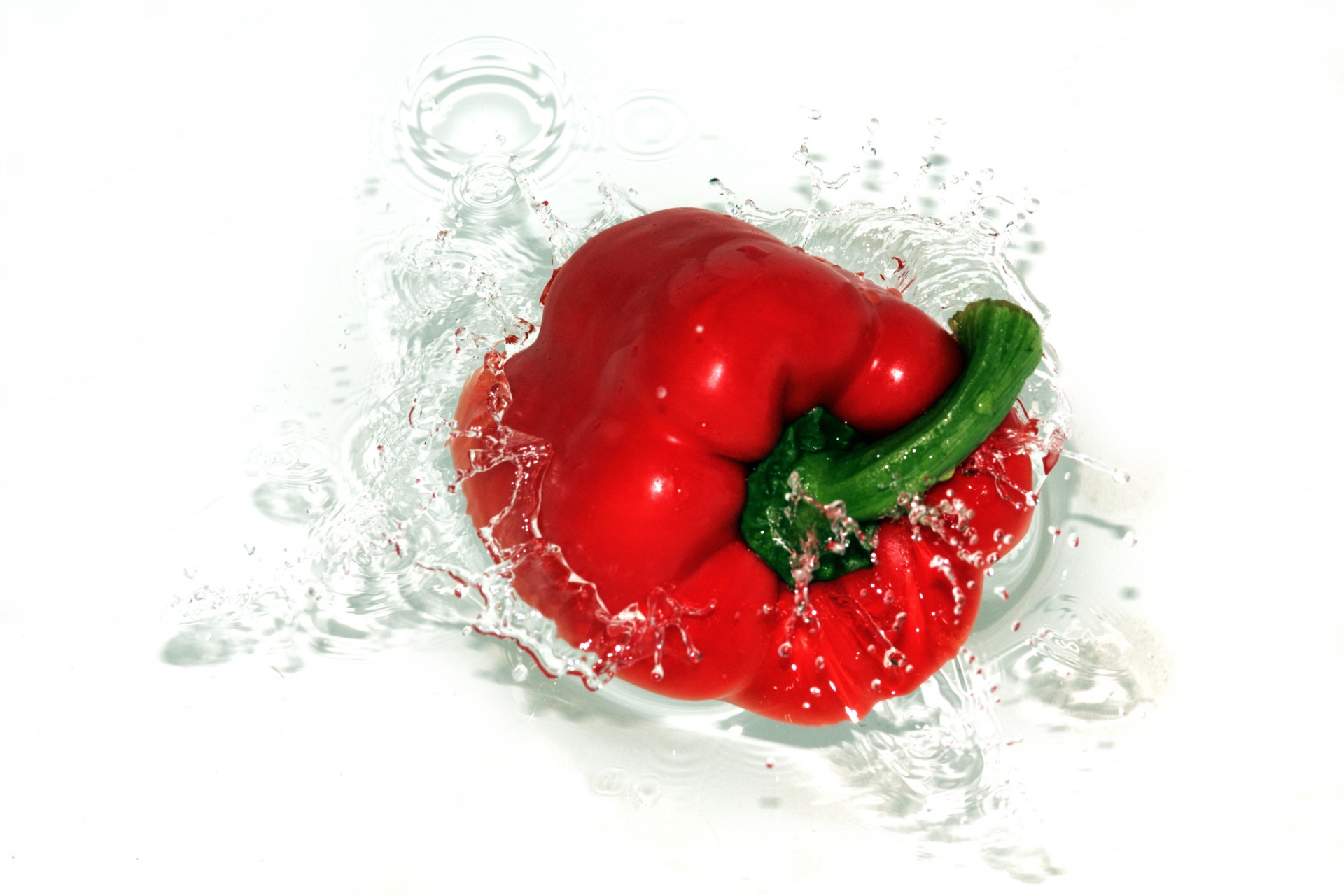 bell pepper red vegetables free photo