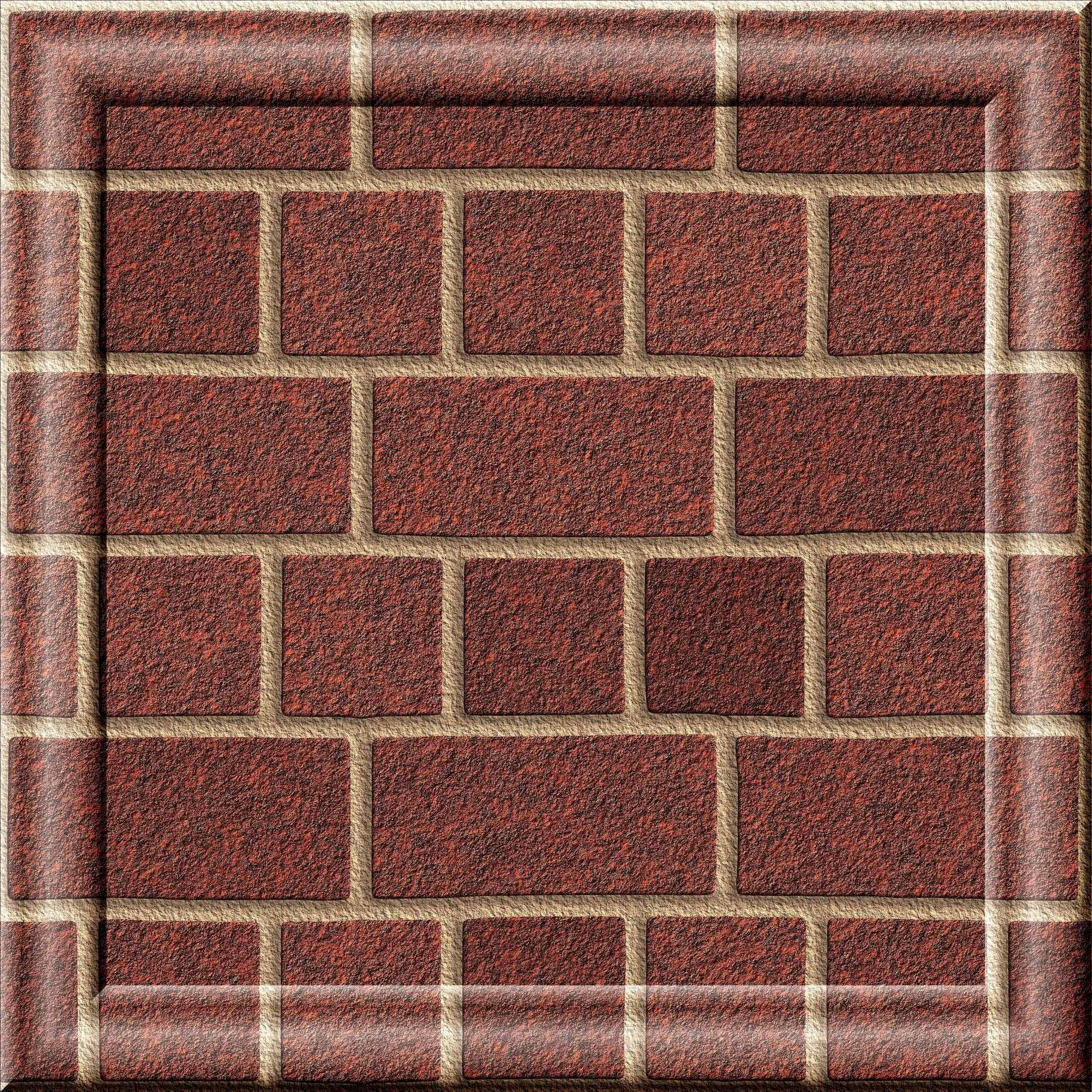 frame red brick free photo