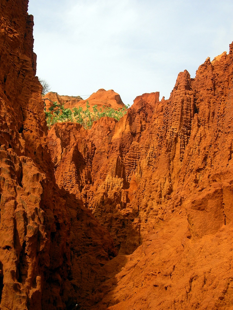 red canyon red sand sand canyon free photo