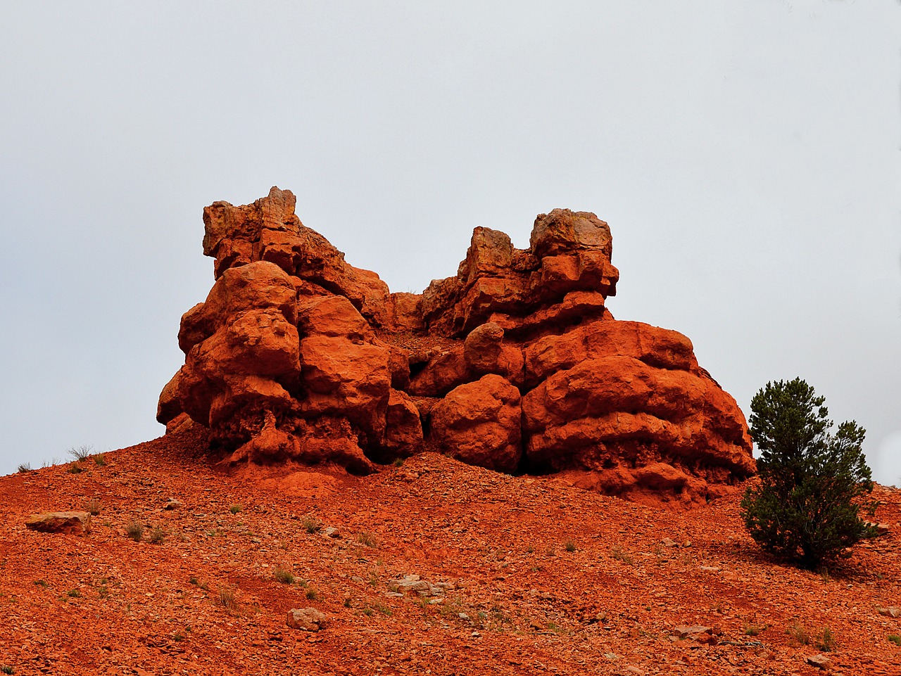 red canyon rock red free photo