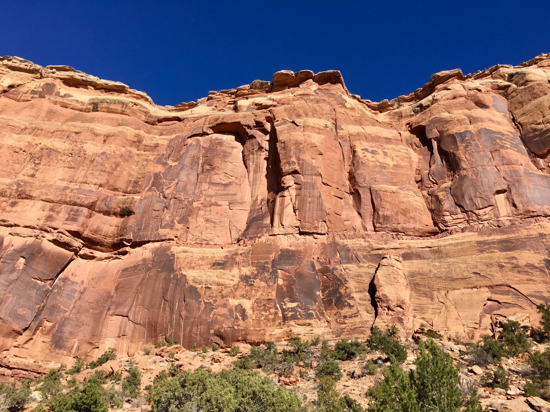 cliff sandstone red free photo