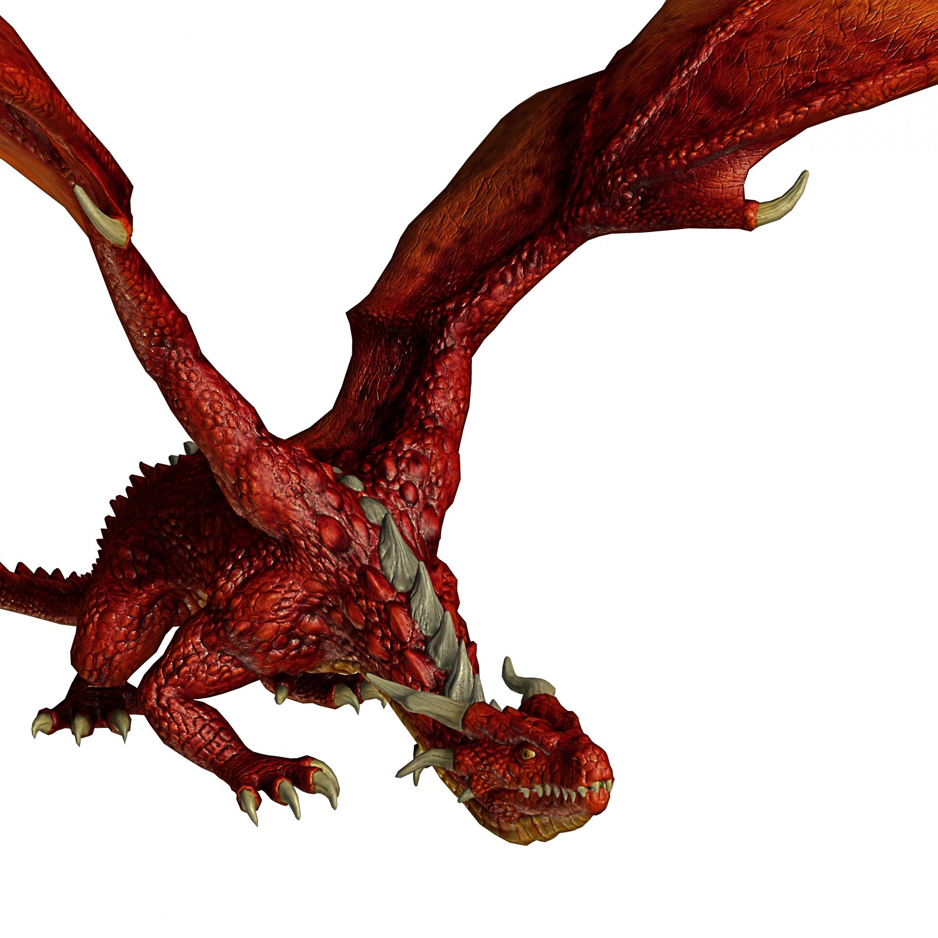 flying red dragon free photo