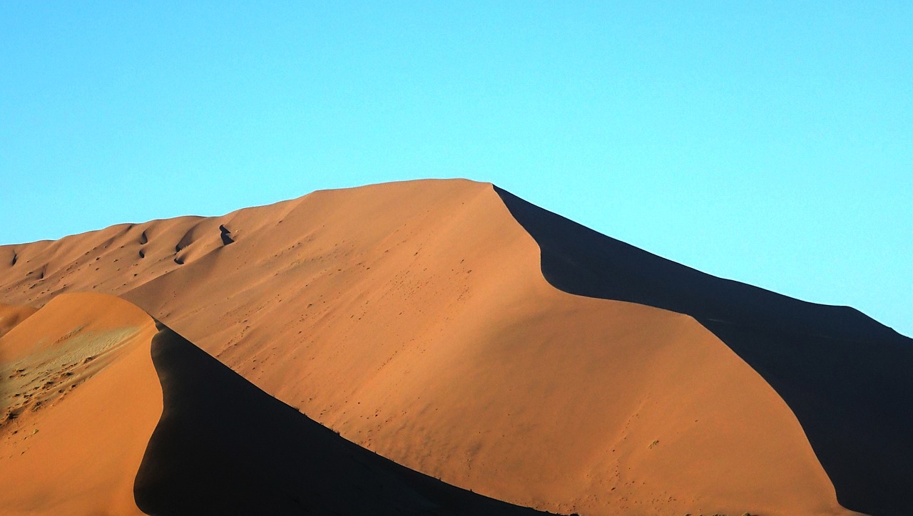 red dunes namibia desert free photo