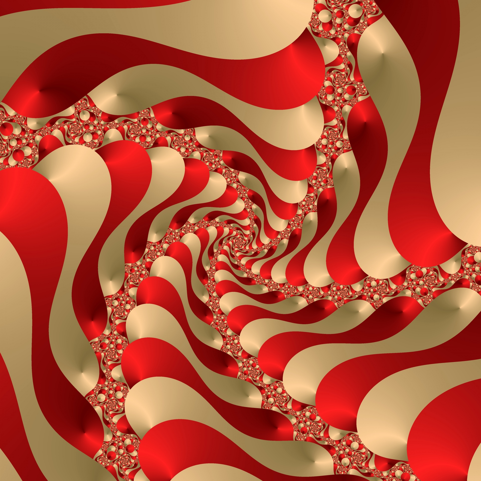 red fractal background free photo