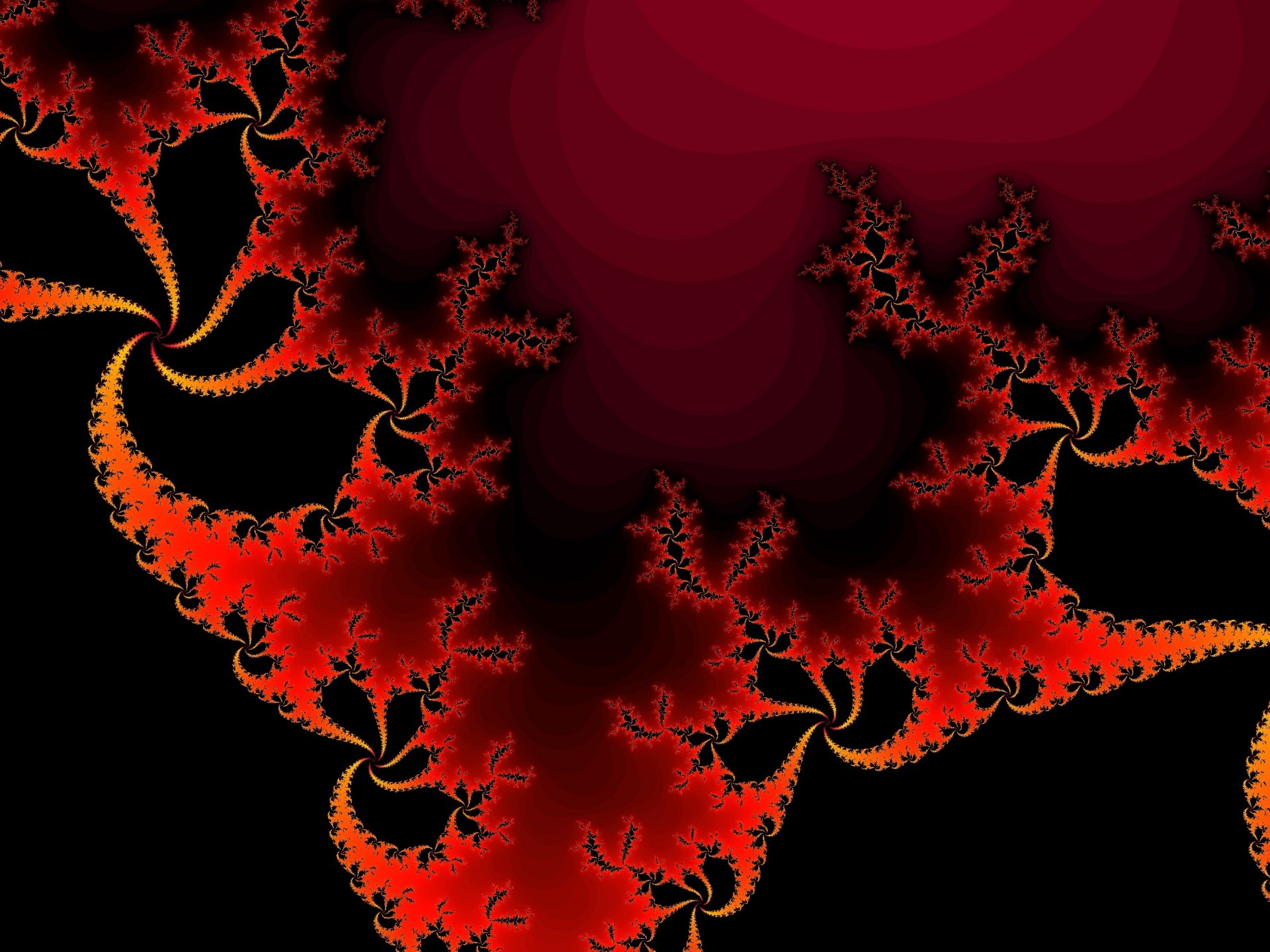 fractal background abstract free photo