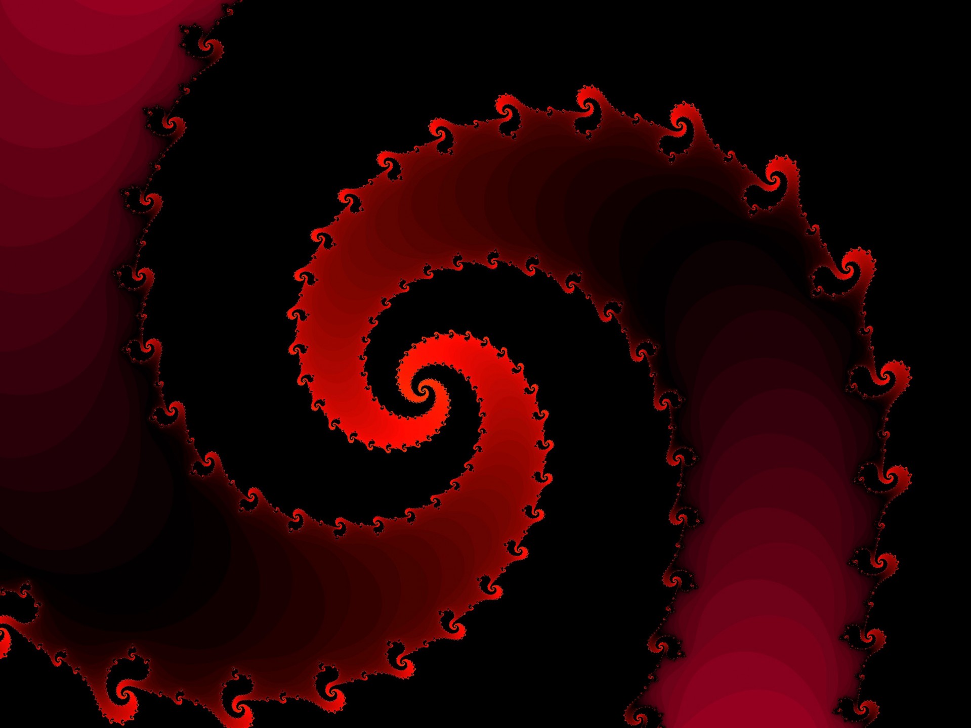 art spiral fractal free photo