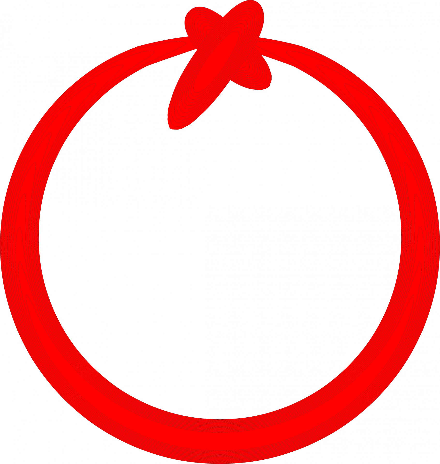 red round circle free photo