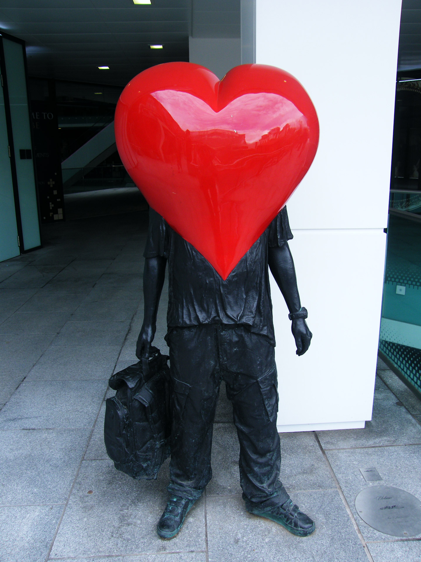 heart statue birmingham free photo