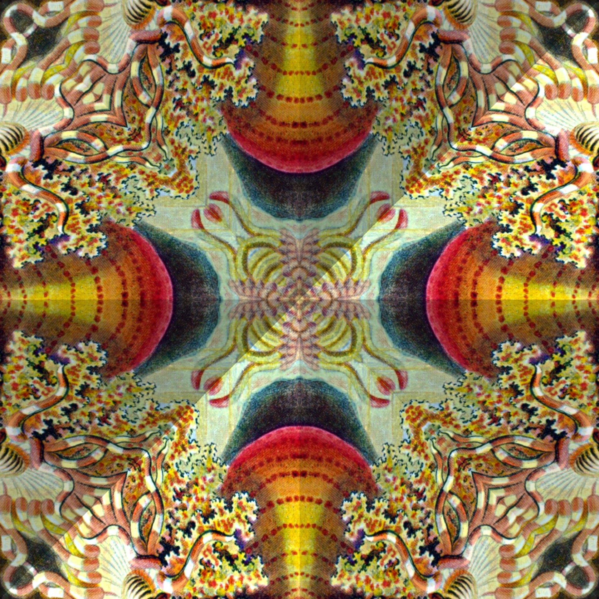 kaleidoscope pattern color free photo