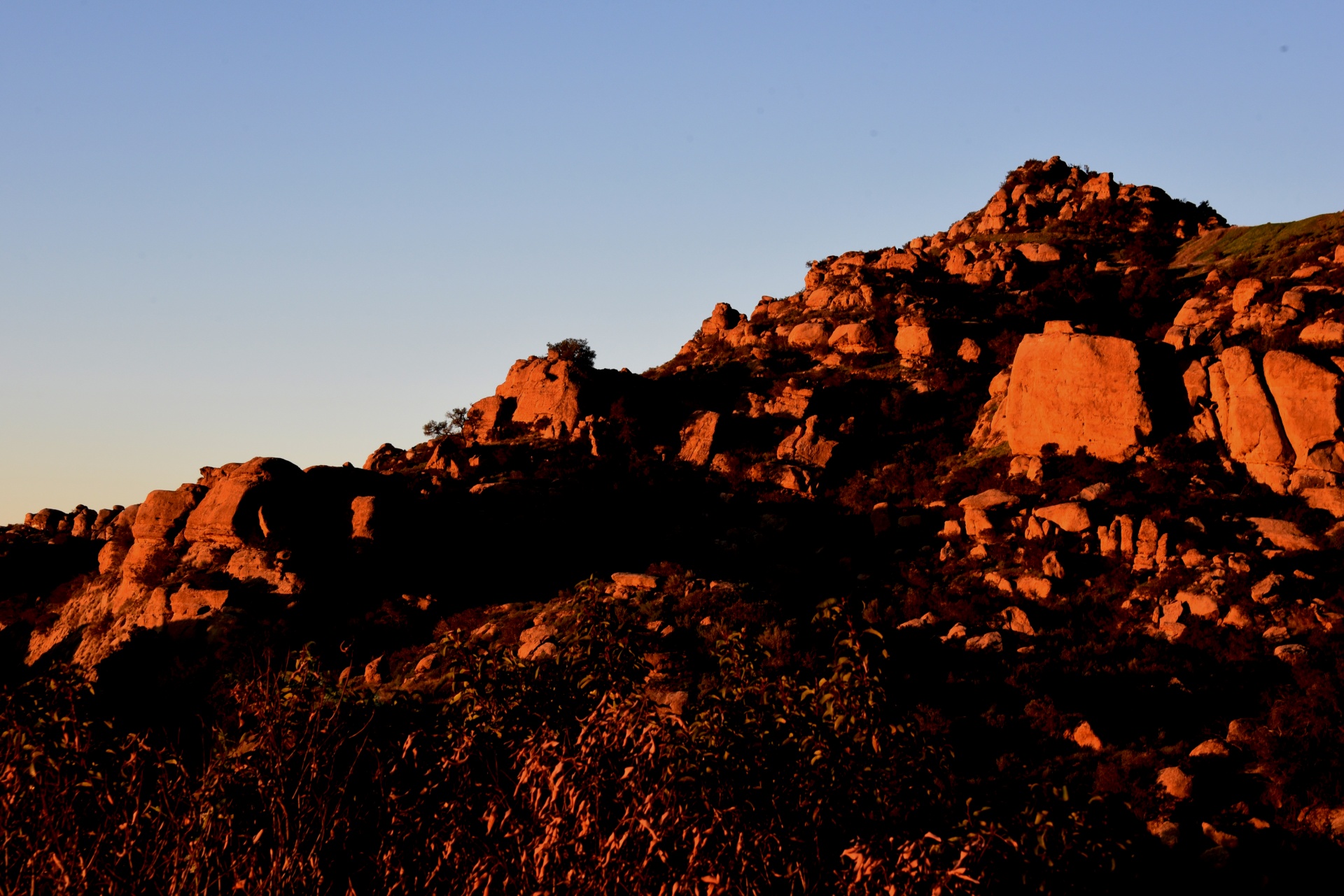 red rocks sunrise free photo