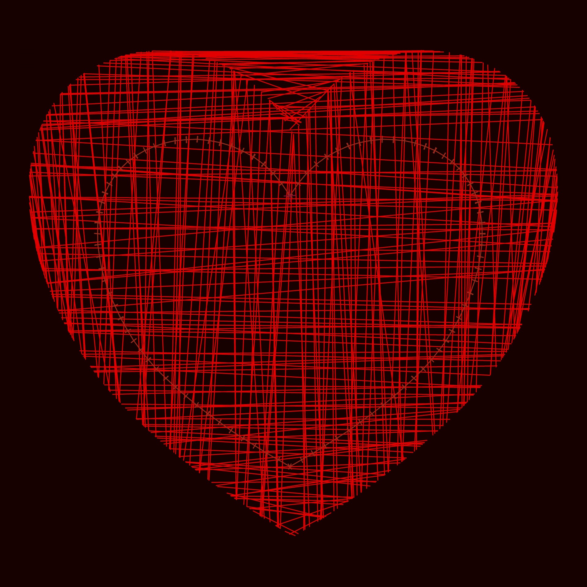 red mesh heart free photo