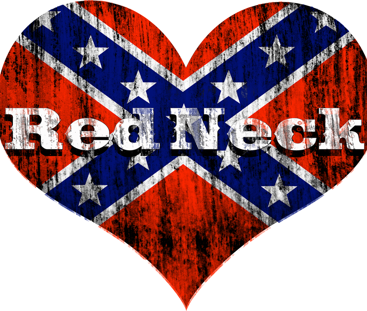 red neck heart redneck free photo