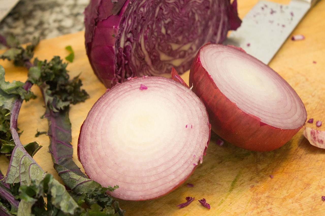 red onion ingredient red free photo