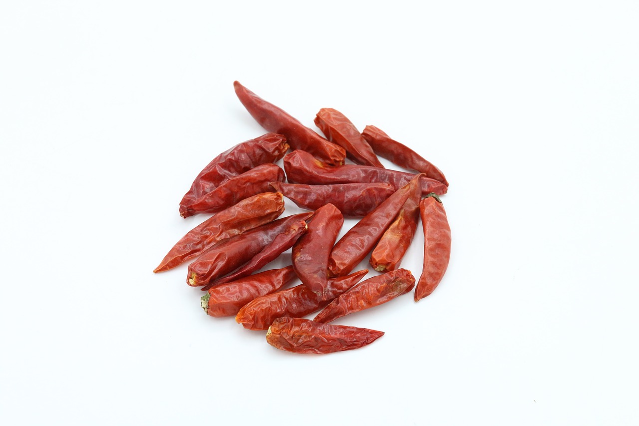 red pepper products seasoning free photo