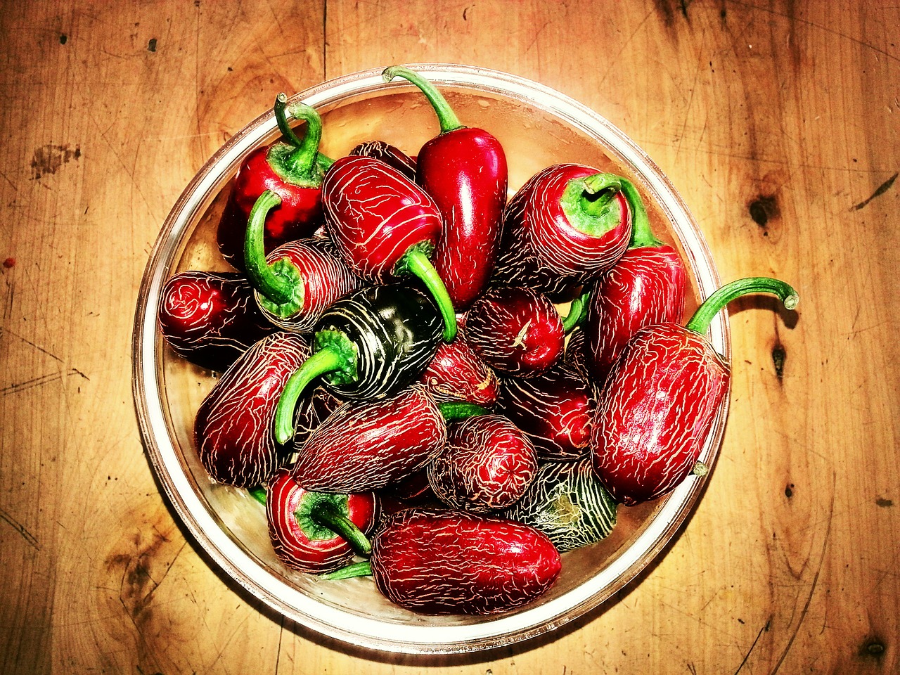 red pepper still life wood free photo