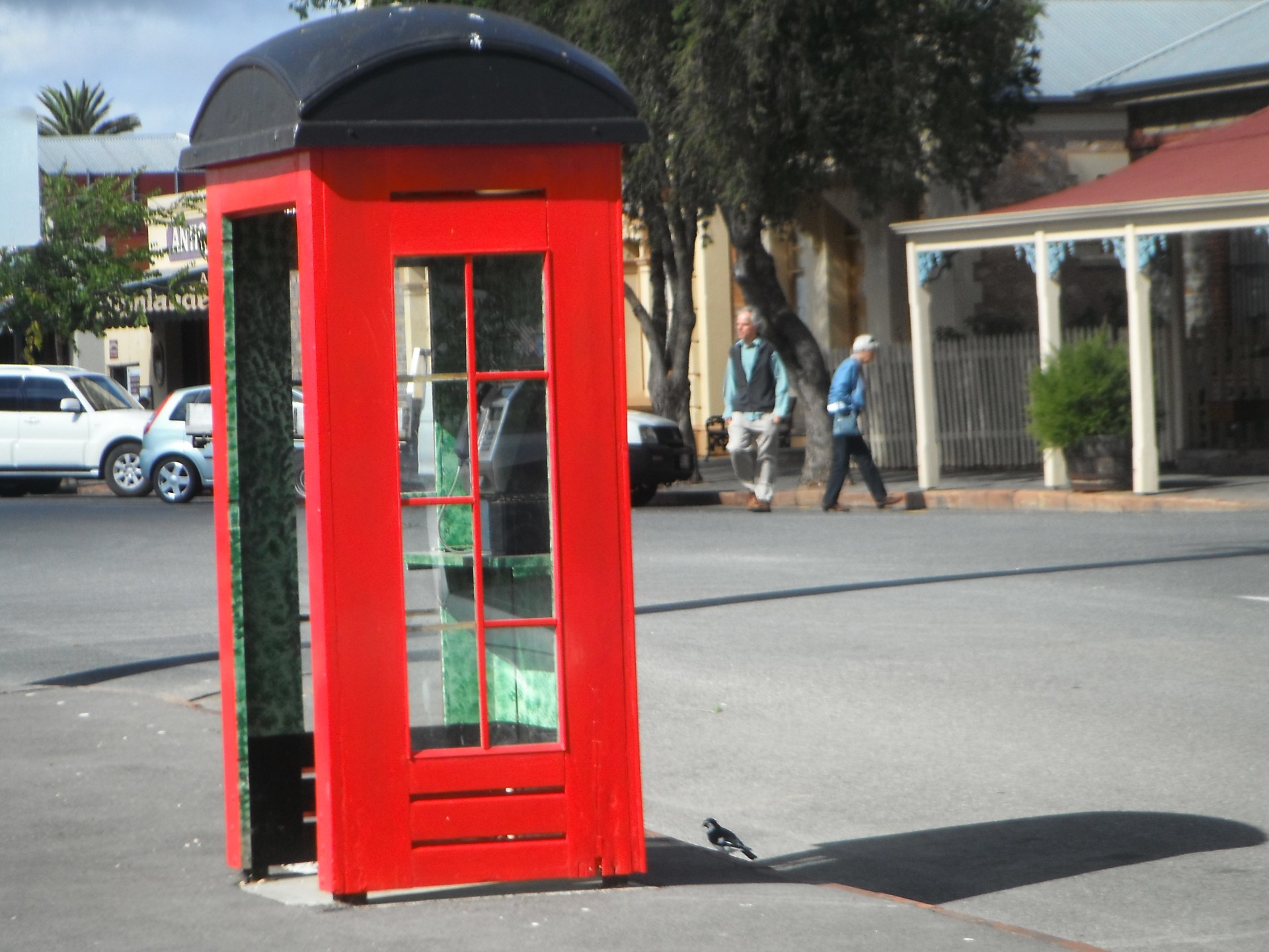 red phone box historic free photo