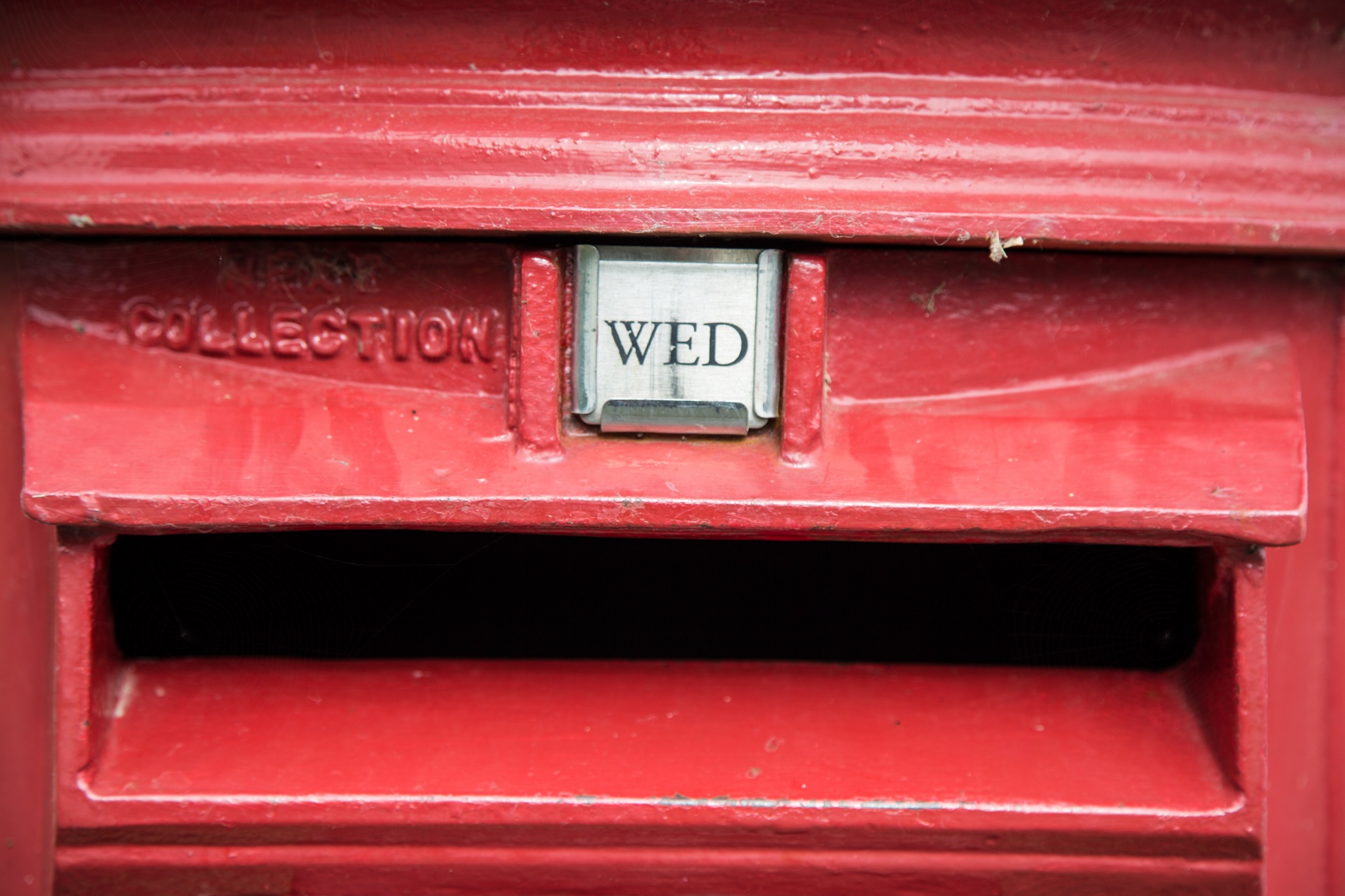 postbox red outdoor free photo