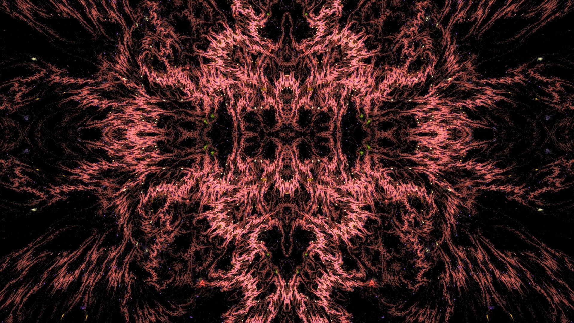 wallpaper fractal red free photo