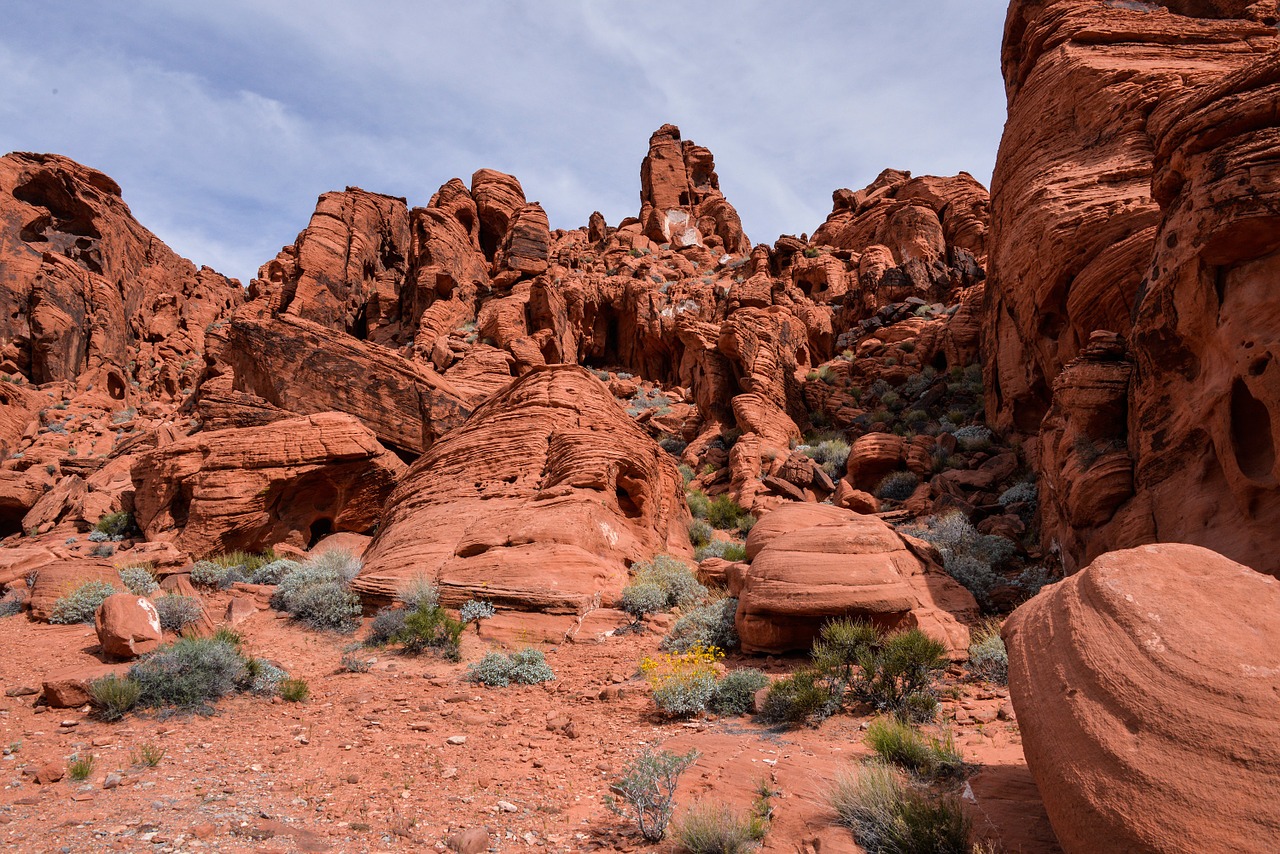 red rock desert red free photo