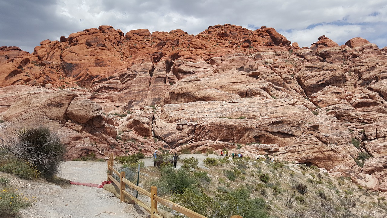 red rock las vegas canyon free photo