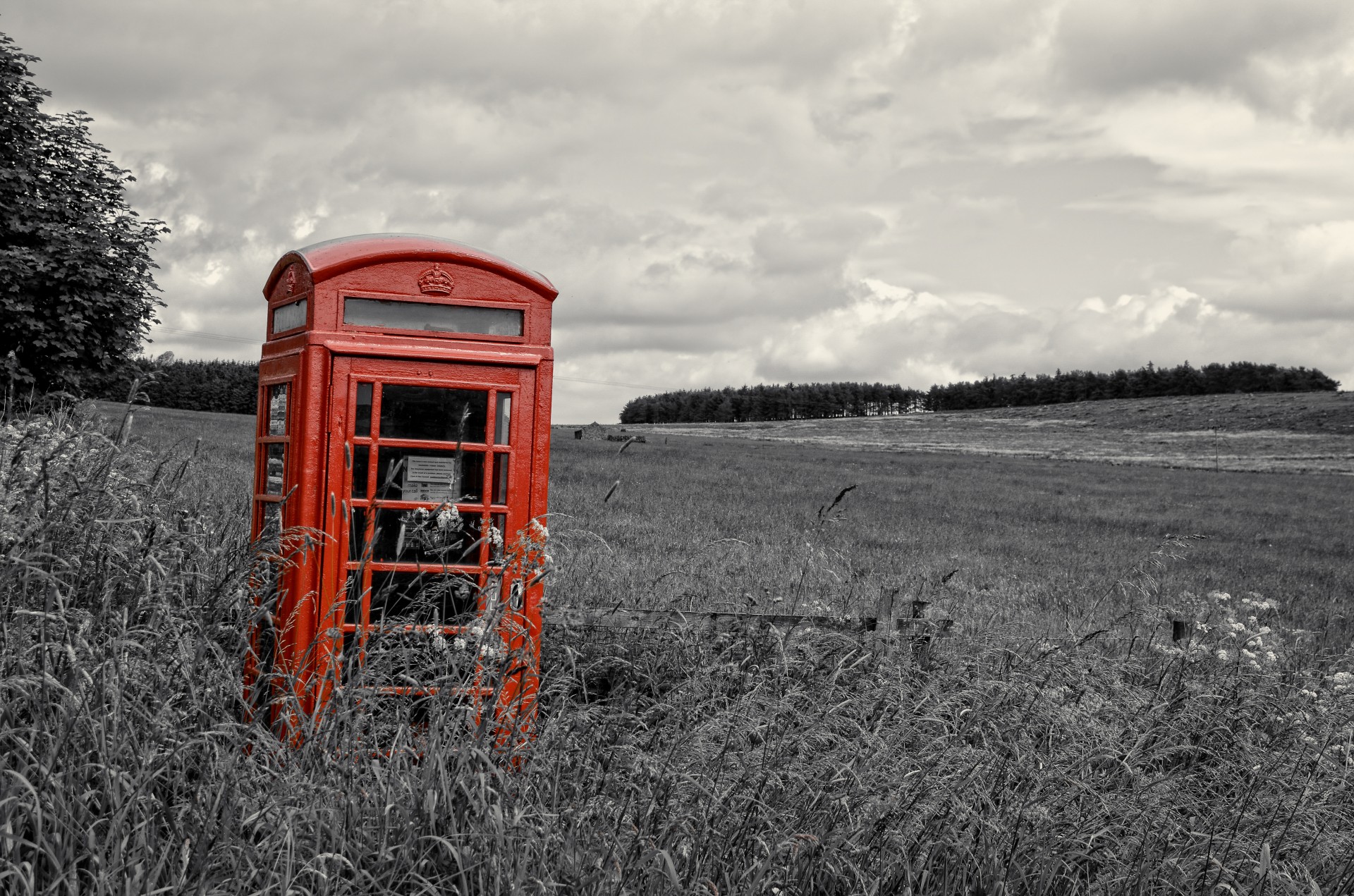 booth phone box free photo