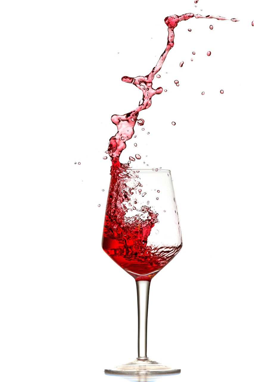 red wine splash pour out free photo