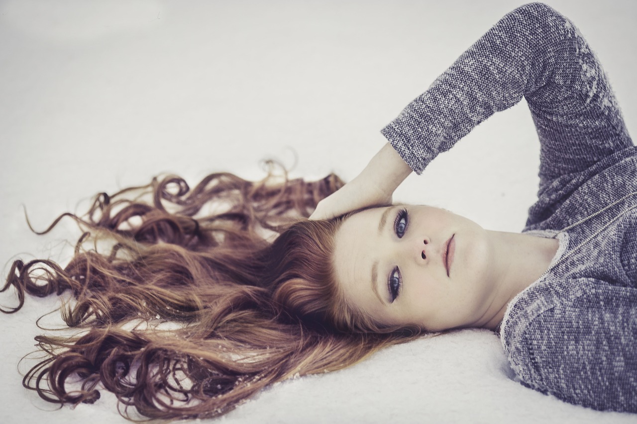 woman hair redhead free photo