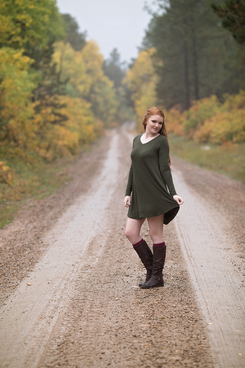 redhead road outdoor free photo