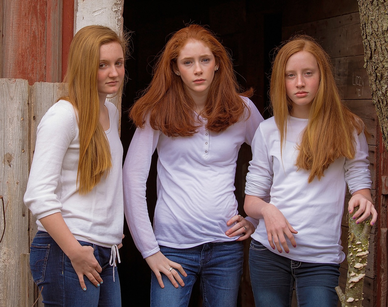 redhead girls model free photo