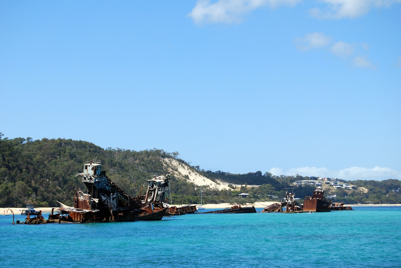 reef wreck ship free photo