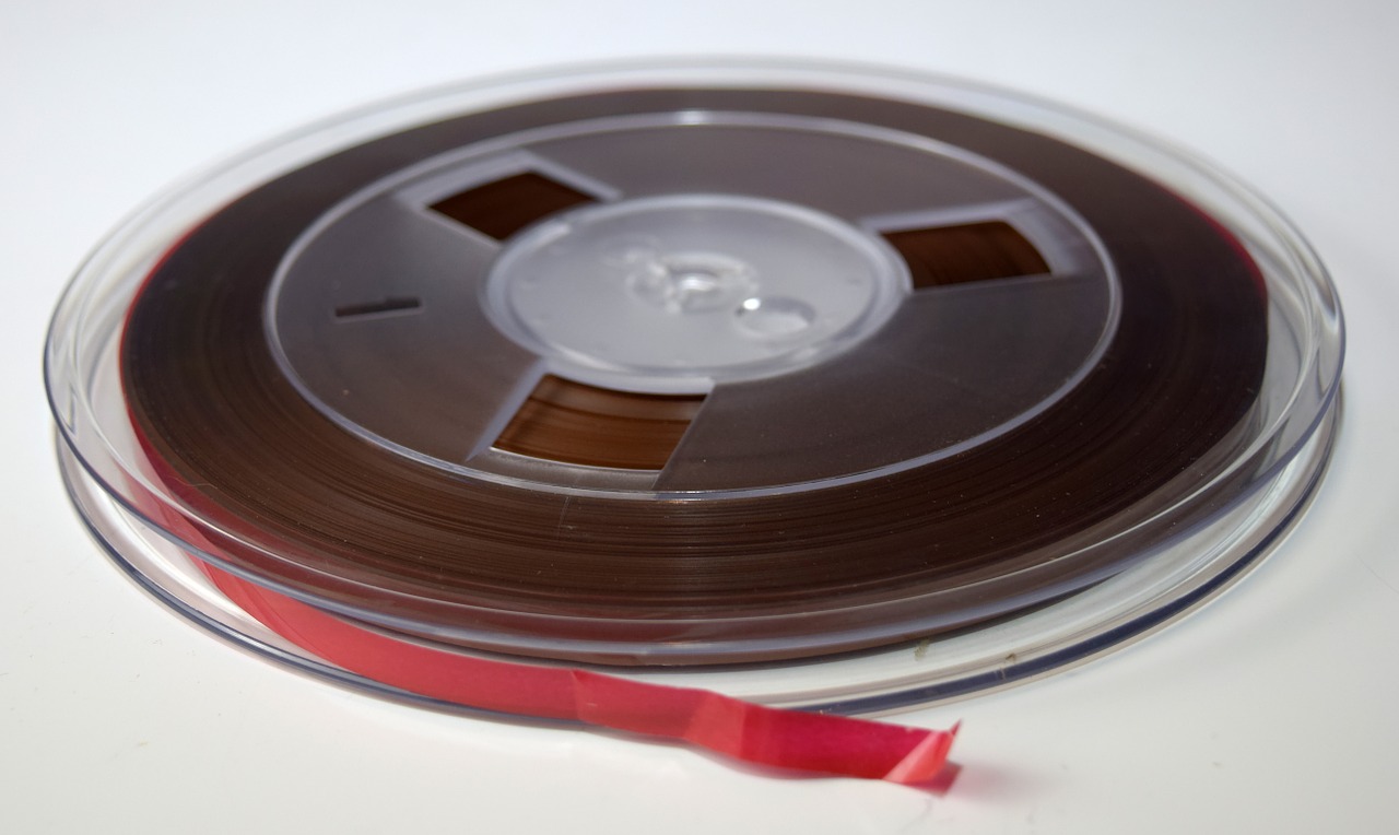 reel-to-reel tape vintage free photo