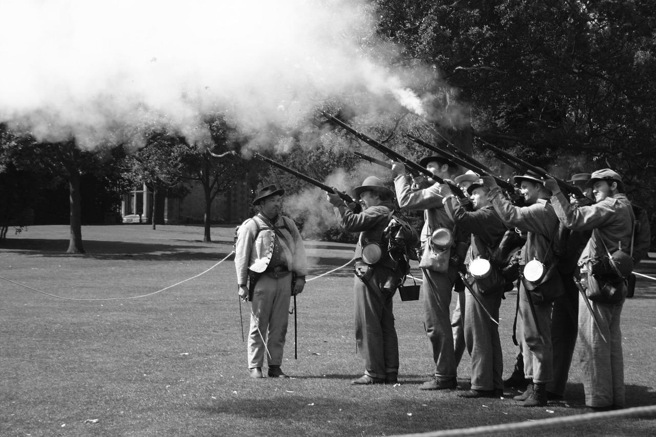 american civil war reenactment civil war free photo