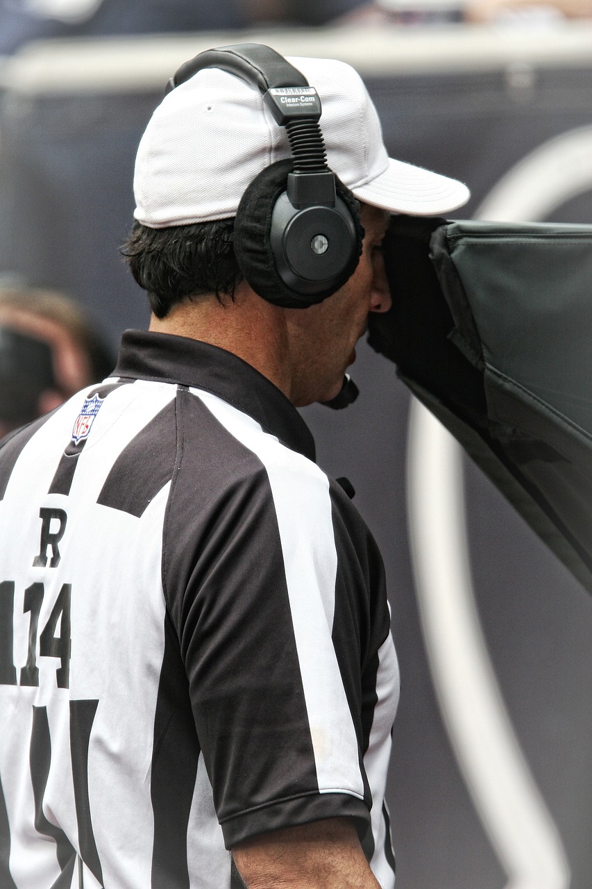 referee nfl instant replay free photo