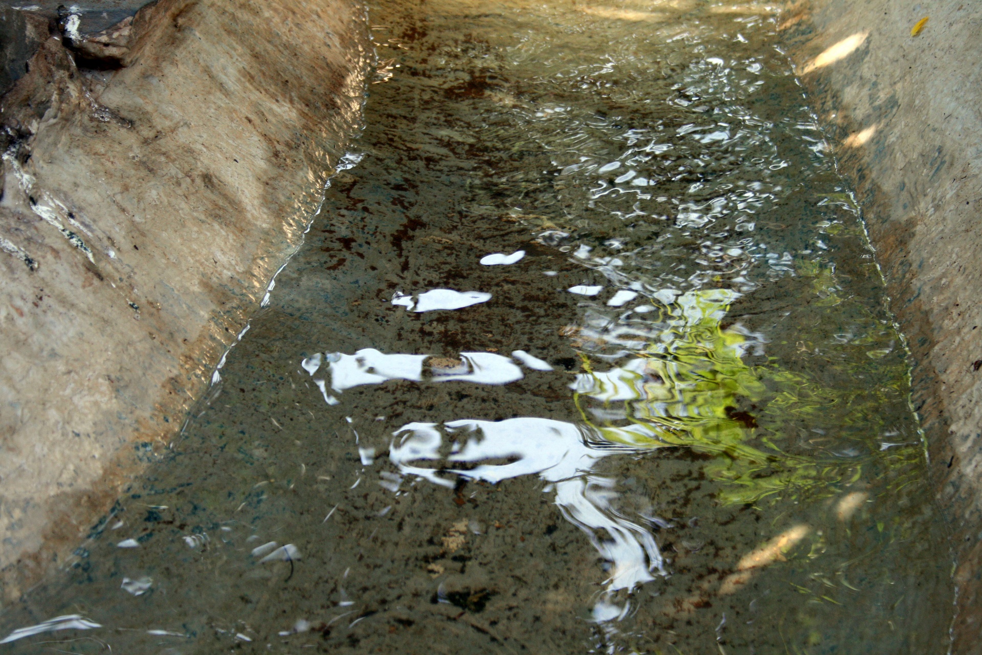 furrow trench water free photo