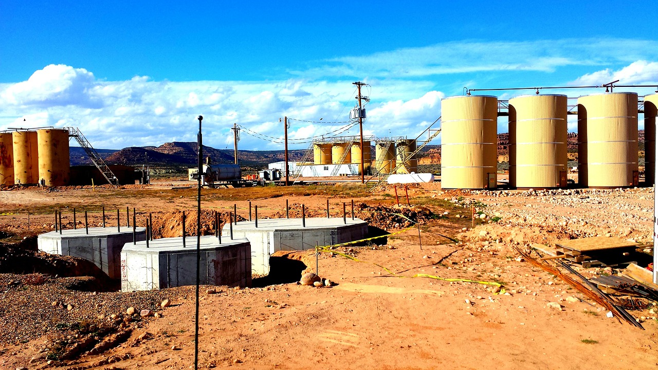 refinery industry oil rig free photo