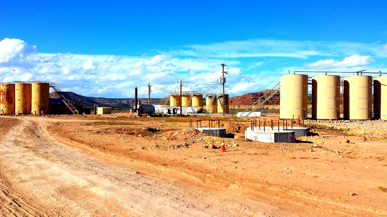 refinery industry oil rig free photo