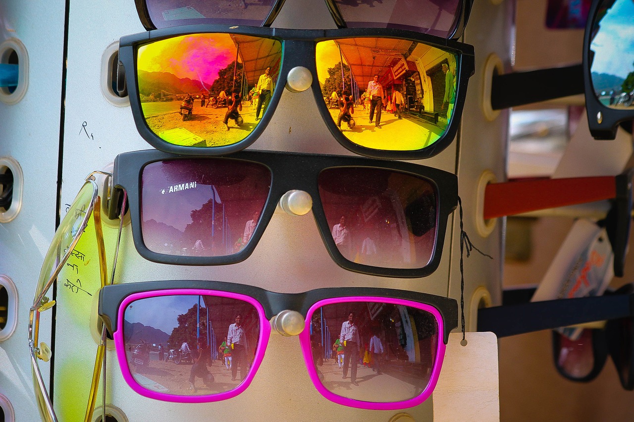 sunglasses glasses colorful free photo