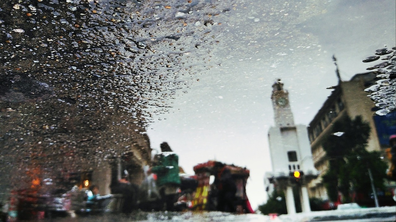 reflection street china free photo