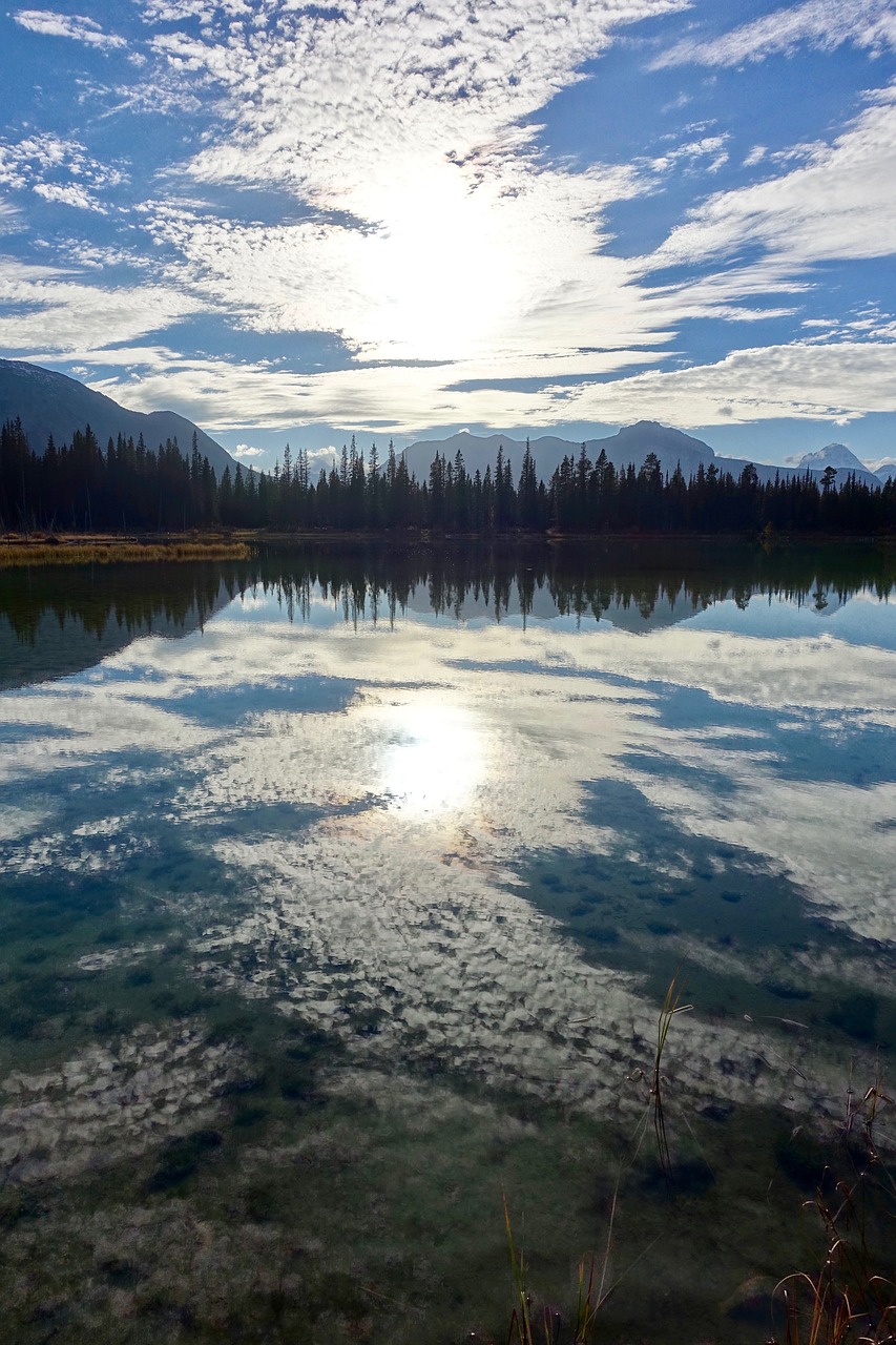 reflection water lake free photo