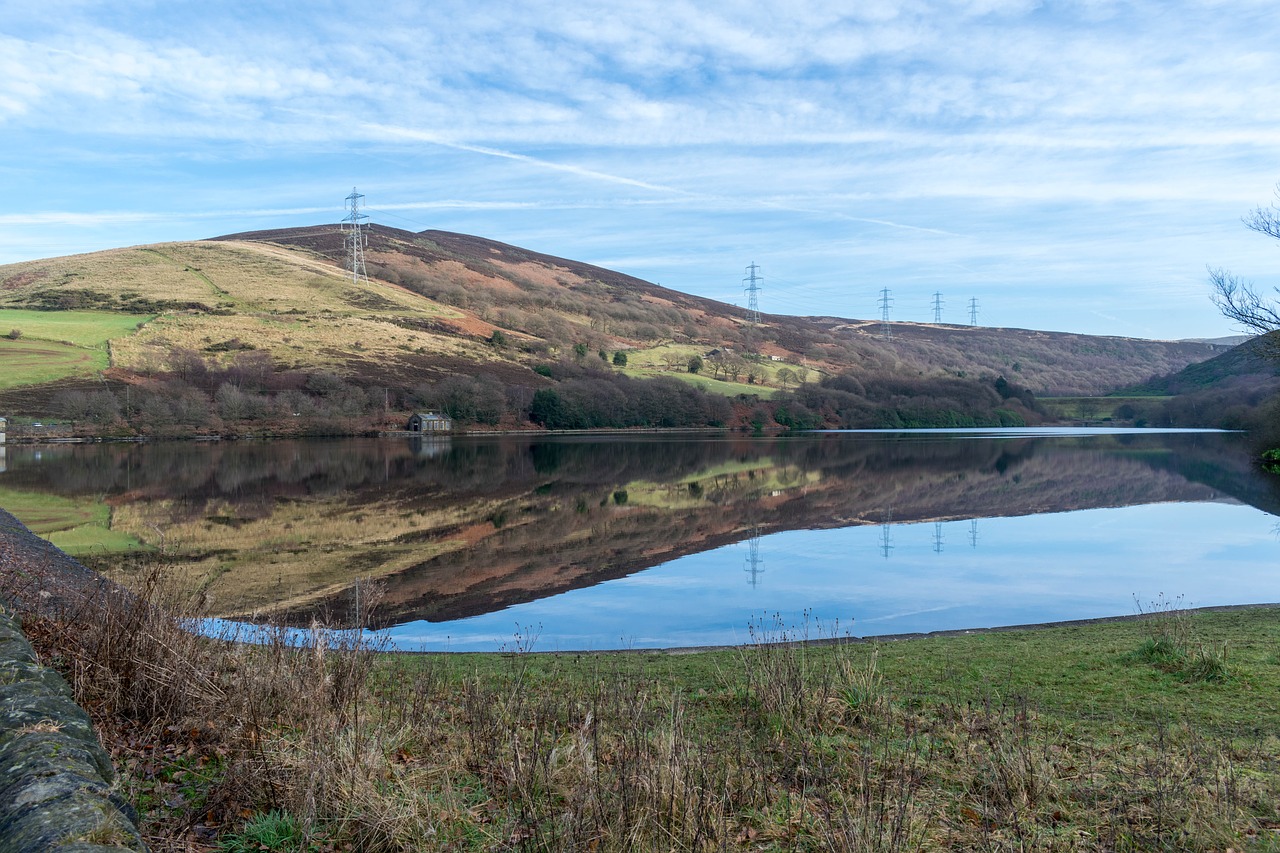 reflection water lake free photo